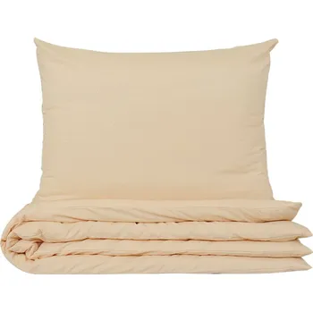 Povlečení Povlečení DAMAŠEK mikro prodloužené STOLA pískové