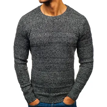 Pánský svetr Pánský svetr šedý Bolf H1805 - 2XL