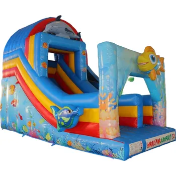 Skákací hrad Nafukovací skluzavka | Oceánie | CZ Certifikace | Profi provedení |