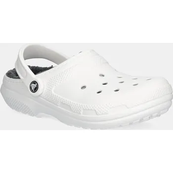 Dámské pantofle Pantofle Crocs Classic Lined Clog 203591, 38/39, bílá, 00X
