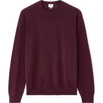 Pánský svetr Celio Vlněný svetr Semerirond merino 1171535 Vínová M