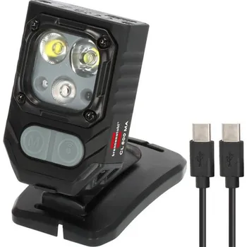 Brennenstuhl 1173730006 - Odolné světlo (svítilna) LED 600 lm, IP54 s integrovanou Li-Ion baterií 3,7 V/1,0 Ah