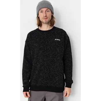 Pánská mikina Method X Lucas Crew (black) XL, černá