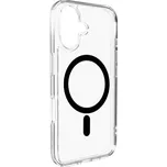 Puro Cover Apple iPhone 17 transparentní, černá Kompatibilní s MagSafe PUIPC1763LITEMBLK