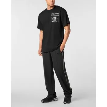 Pánské tričko Plein Sport T-Shirt 28013 Černá Regular Fit L