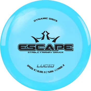 Disc golf Dynamic Discs ESCAPE Lucid Barva: Růžová - transparentní, Váha: 171 g