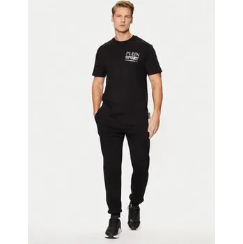 Pánské tričko Plein Sport T-Shirt AADC MTK7913 STE003N Černá Regular Fit M