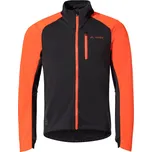 VAUDE Cyklistická větruodolná bunda - POSTA SOFTSHELL VI - červená/černá M