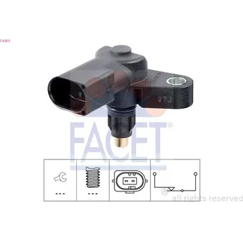 Auto-moto Spínač, světlo zpátečky FACET 7.6253
