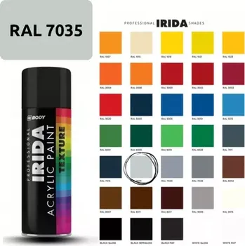 Barva ve spreji Barva ve spreji Irida RAL 7035 400 ml HB BODY (028636)