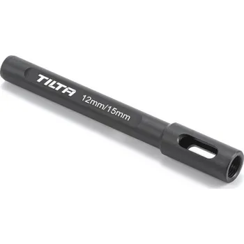 Tilta 15mm to 12mm DJI Rod Adapter (12cm) - Black