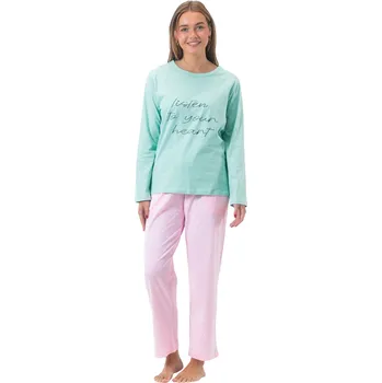 Dámské pyžamo Dámské pyžamo Gaubert vícebarevné (GB-2802) L Možnost vrácení zboží ZDARMA do 120 dnů!