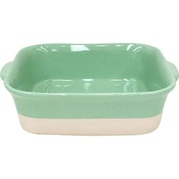 Mísa zapékací čtyřhranná, 26x24cm, FATTORIA, zelená (DOPRODEJ)|Casafina by Costa Nova
