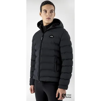 Pánská zimní bunda Equiline -CERMO- - Černá - L