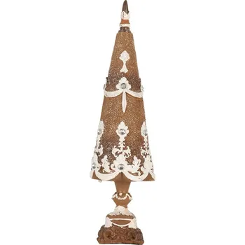 Vánoční stromek Dekorace perníkový stromek Gingerbread Tree - Ø 9*31 cm