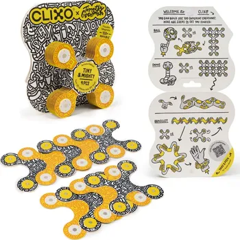 ostatní stavebnice CLIXO Tiny & Mighty Artist Edition (Timothy Goodman) - magnetická stavebnice 9 kusů