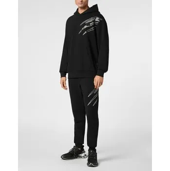 Pánská mikina Plein Sport Mikina 23005 Černá Regular Fit 3XL