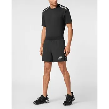 Dámské kraťasy Plein Sport Šortky 22995 Černá Jogger Fit XS