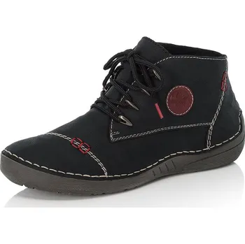 Dámské kozačky RIEKER, 52502-00 - dámská kotníková obuv 39