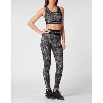 Dámské legíny Plein Sport Legíny 14239 Černá Active Fit L