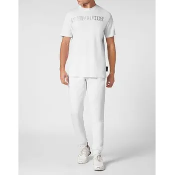 Pánské tričko Plein Sport T-Shirt 13041 Bílá Regular Fit L