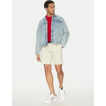 Pánské kraťasy Tommy Hilfiger Šortky z materiálu Brooklyn MW0MW23563 Béžová Regular Fit 40