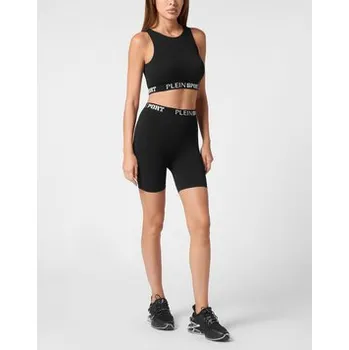 Dámské kraťasy Plein Sport Šortky 21641 Černá Active Fit L