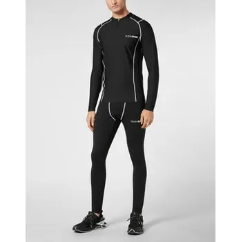 Pánské tričko Plein Sport T-Shirt 23225 Černá Regular Fit 5XL