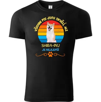 Chlapecké tričko Fenomeno Dětské tričko Shiba-Inu Velikost: 146 cm/10 let