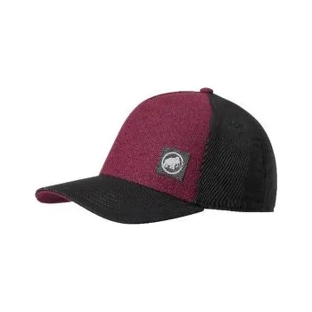 Čepice Mammut Alnasca Cap 3808 vin-black červená S-M