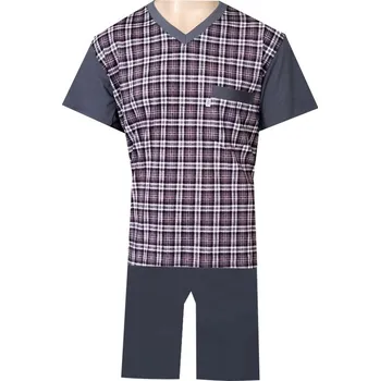 Pánské pyžamo Pánské Pyžamo Krátké FOLTÝN PK 521 Velikost: 7XL