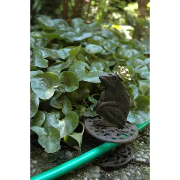 Zahradní dekorace Zápich na hadici Žabka kralevna, litina|Esschert Design