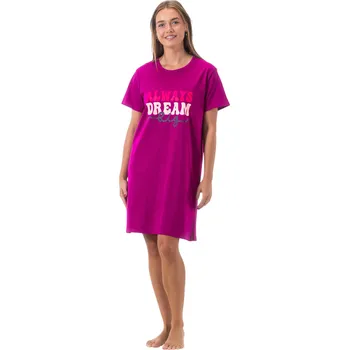 Dámské pyžamo Dámská noční košile Gaubert růžová (GB-6805) XXL Možnost vrácení zboží ZDARMA do 120 dnů!
