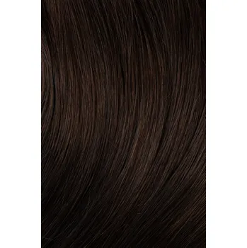 Příčesek Clip in vlasy z pravých vlasů – 40 cm, středně hnědé, 90 g | 9dílná sada