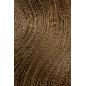 Příčesek Clip in vlasy z pravých vlasů – 40 cm, popelavá blond, 90 g | 9dílná sada