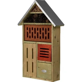 Hmyzí hotel XL Hotel pro hmyz BEST FOR BIRDS, hnědo-červený, 33 x 13 x 54 cm (DOPRODEJ)|Esschert Design