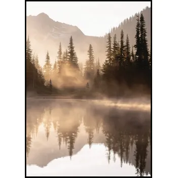 Plakát Jen tak z lásky Plakát Les u jezera Rozměr plakátu: A4 (21 x 29,7 cm)