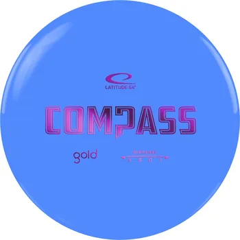 Disc golf Latitude 64° COMPASS Gold Line Barva: Bílá, Váha: 177 g