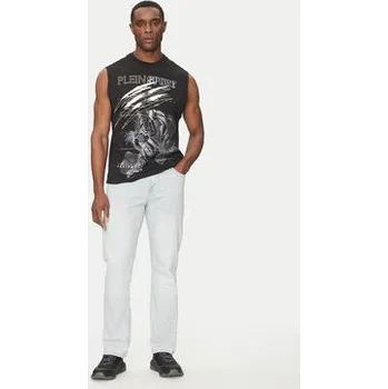 Plein Sport Tank top SAEC MTK8007 STE001N Černá Regular Fit S