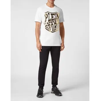 Pánské tričko Plein Sport T-Shirt 13035 Bílá Regular Fit S