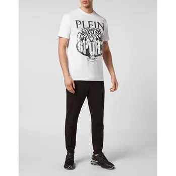 Pánské tričko Plein Sport T-Shirt 1251 Bílá Regular Fit L