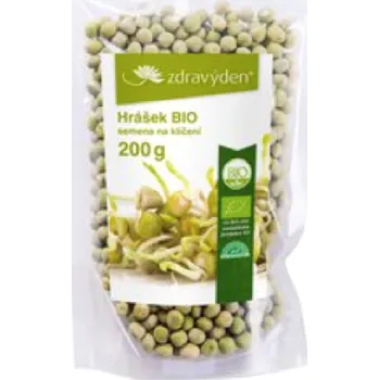 Semeno BIO Semena na klíčení HRÁŠEK 200 g
