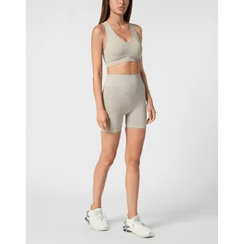 Pánské kraťasy Plein Sport Šortky 21643 Šedá Active Fit XXL