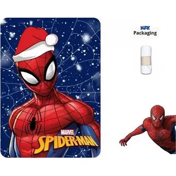 Dětská deka DĚTSKÁ POLAR DEKA SPIDERMAN 100x140cm