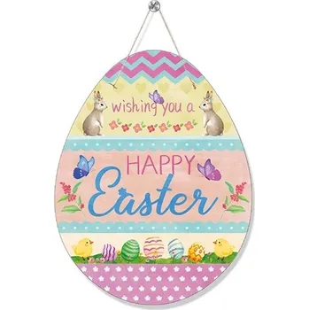 Svatební dekorace Velikonoční závěsné vajíčko 1ks