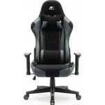 Herní židle Sracer R6 nosnost 130 kg černá-šedá látková