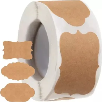 Svatební dekorace Univerzální samolepící etikety - 300 ks