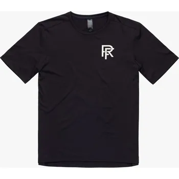 cyklistický dres Triko kr.rukáv RACE FACE COMMIT Tech Top černá S
