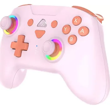 Herní ovladač Subsonic Superdrive Wireless LED Controller - Pink (Switch/Switch 2)