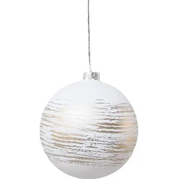 Bytová dekorace Koule se zlatými pruhy, M, box|Ego Dekor